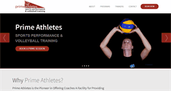 Desktop Screenshot of primeathletes.net