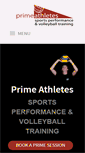 Mobile Screenshot of primeathletes.net